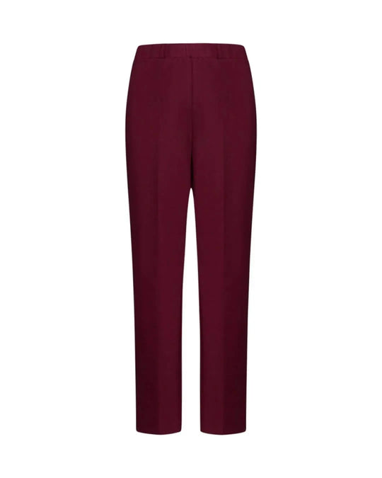 Pantalone basic dal taglio slim e vita elastica VINO DORABELLA PIU'