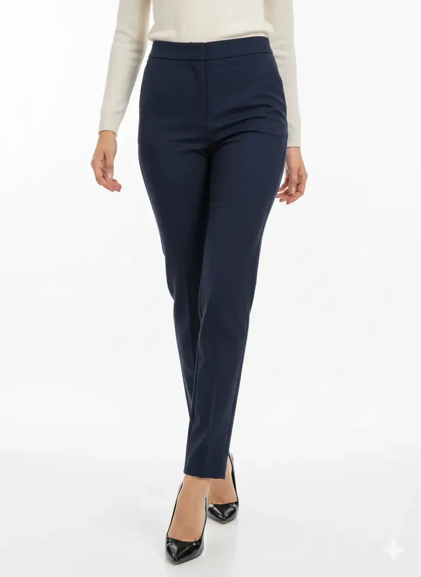 Pantalone cady con spacchetti al fondo DORABELLA