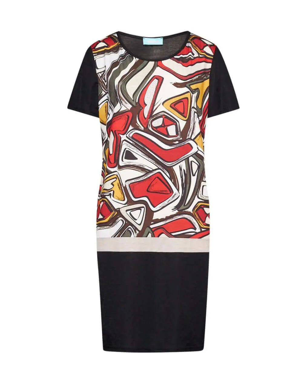 Pantalone capri zampetta in misto viscosa elasticizzata con fantasia a righe jacquard. SALVIA DORABELLA XXL