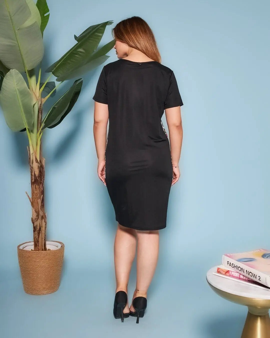 Pantalone capri zampetta in misto viscosa elasticizzata con fantasia a righe jacquard. SALVIA DORABELLA