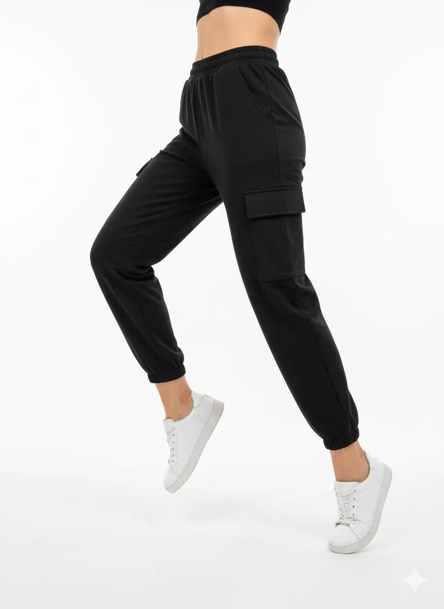 Pantalone cargo con bustino elastico DORABELLA