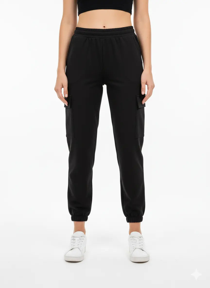 Pantalone cargo con bustino elastico DORABELLA