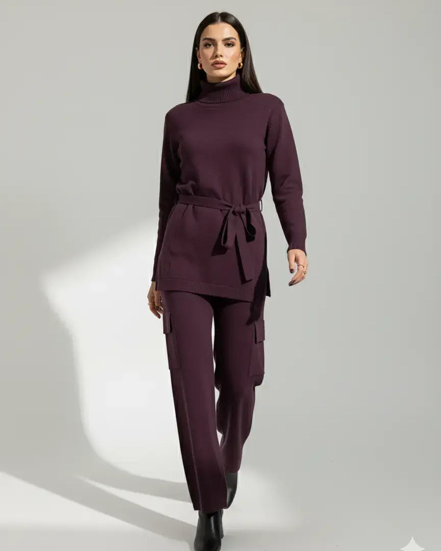 Pantalone cargo in maglia DORABELLA