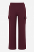 Pantalone cargo in maglia DORABELLA