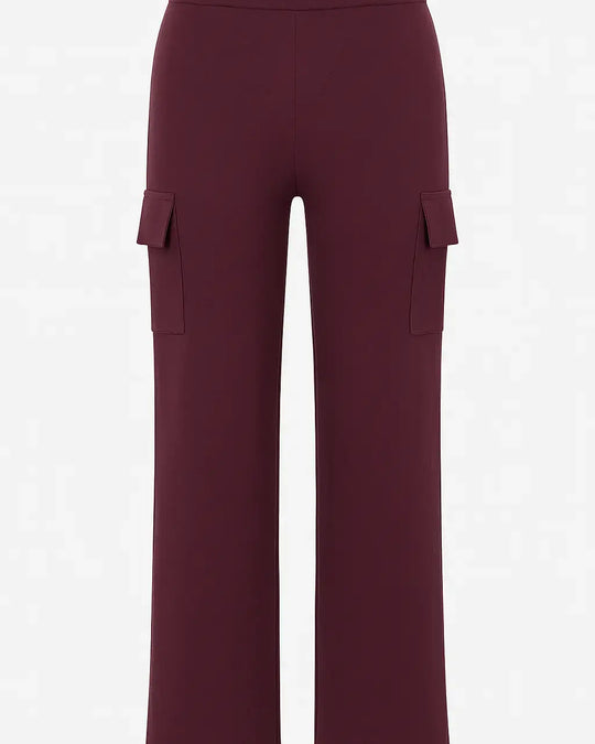 Pantalone cargo in maglia DORABELLA