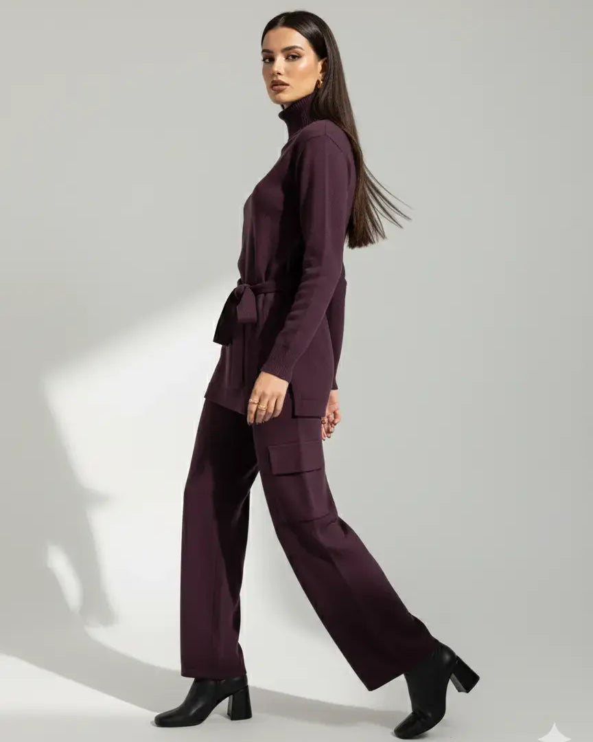 Pantalone cargo in maglia DORABELLA