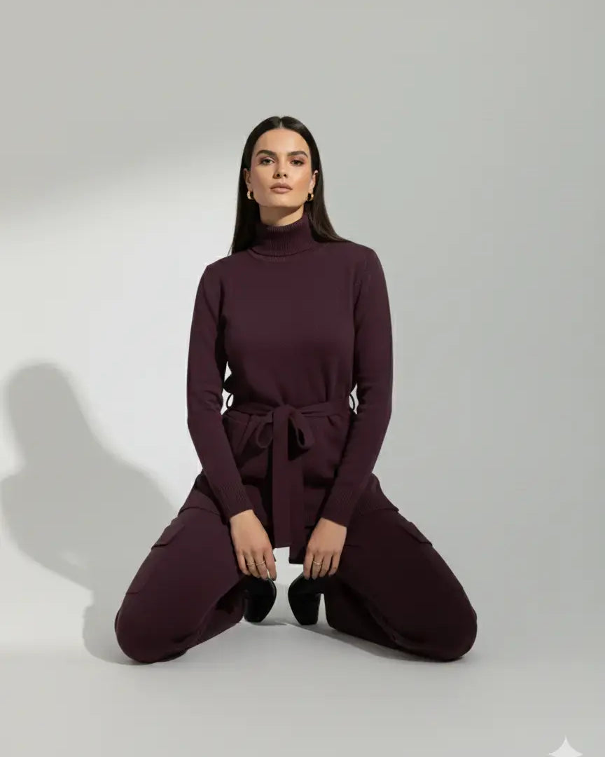 Pantalone cargo in maglia DORABELLA