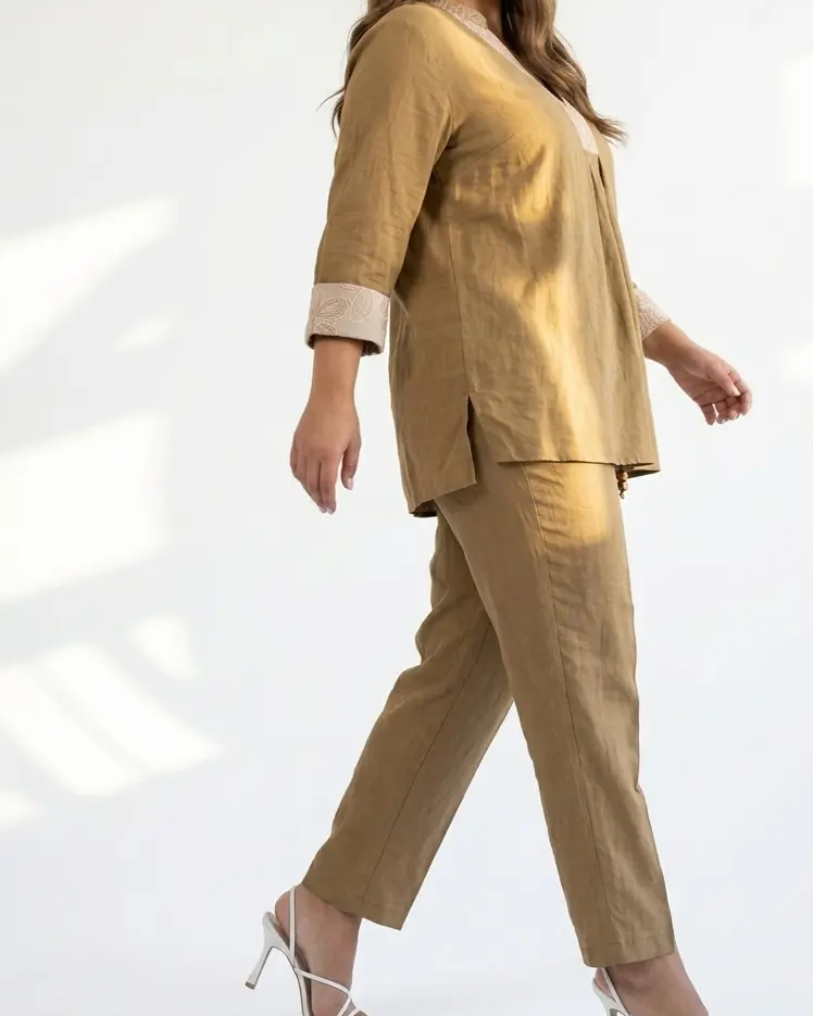 Pantalone con bustino elastico DORABELLA PIU'