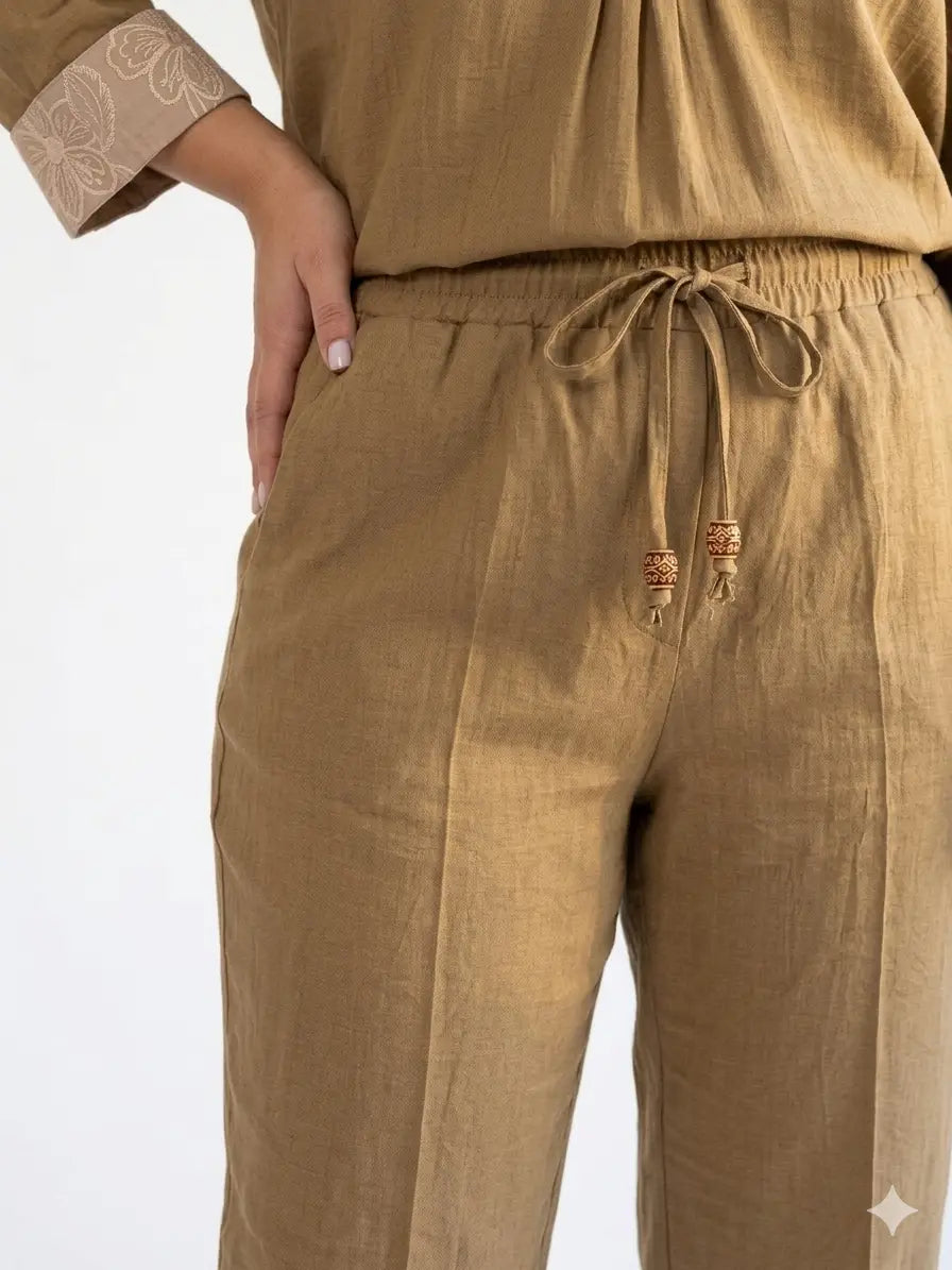 Pantalone con bustino elastico DORABELLA PIU'