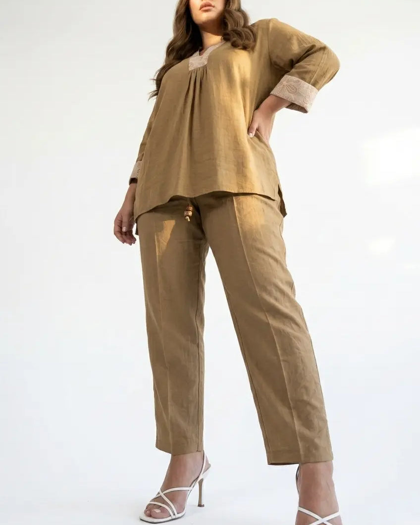Pantalone con bustino elastico DORABELLA PIU'