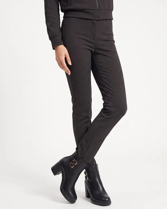 Pantalone con micro pattern DORABELLA