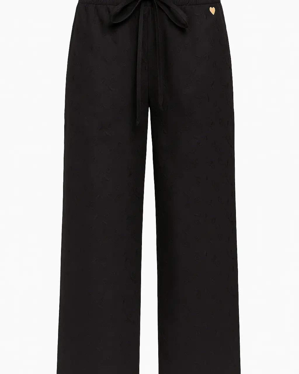 Pantalone con ricami floreali e bustino elastico DORABELLA