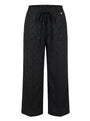 Pantalone con ricami floreali e bustino elastico DORABELLA