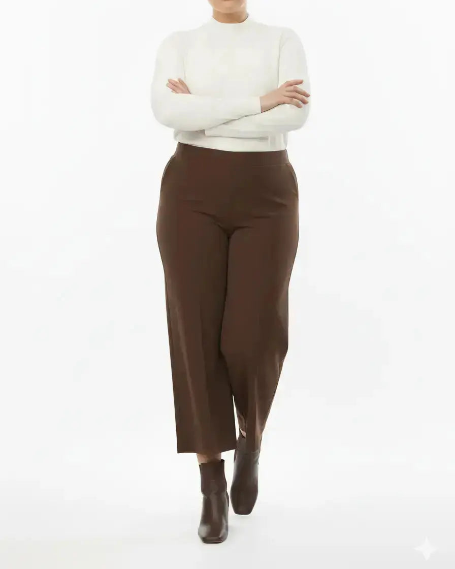 Pantalone cropped con bustino elastico - Comfy® DORABELLA