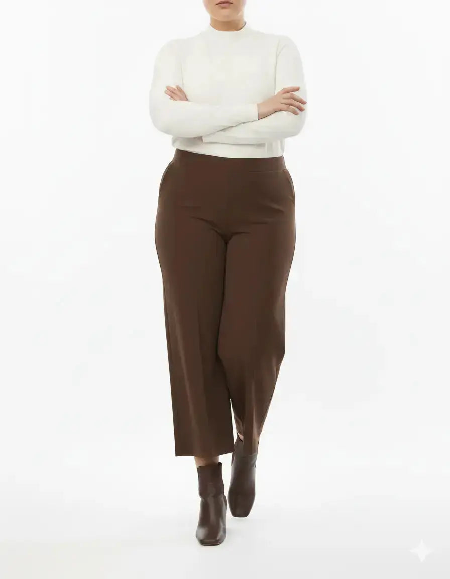 Pantalone cropped con bustino elastico - Comfy® DORABELLA