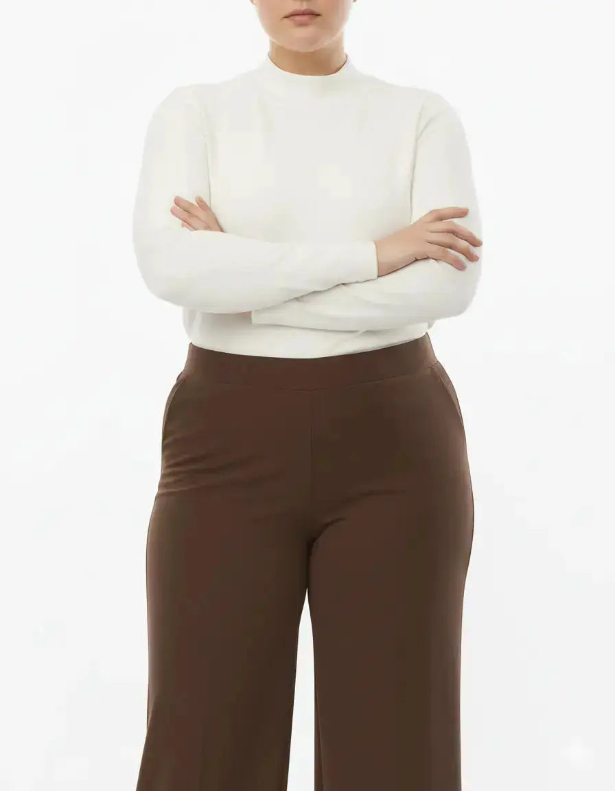 Pantalone cropped con bustino elastico - Comfy® DORABELLA