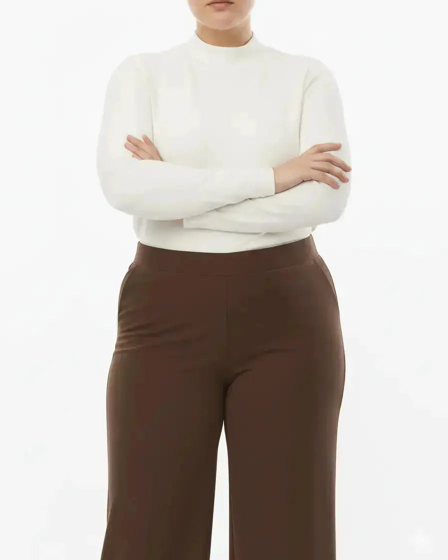 Pantalone cropped con bustino elastico - Comfy® DORABELLA