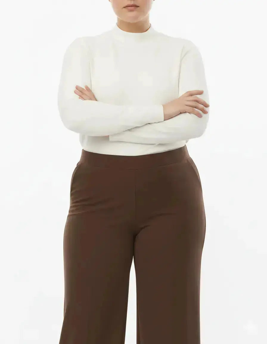 Pantalone cropped con bustino elastico - Comfy® DORABELLA