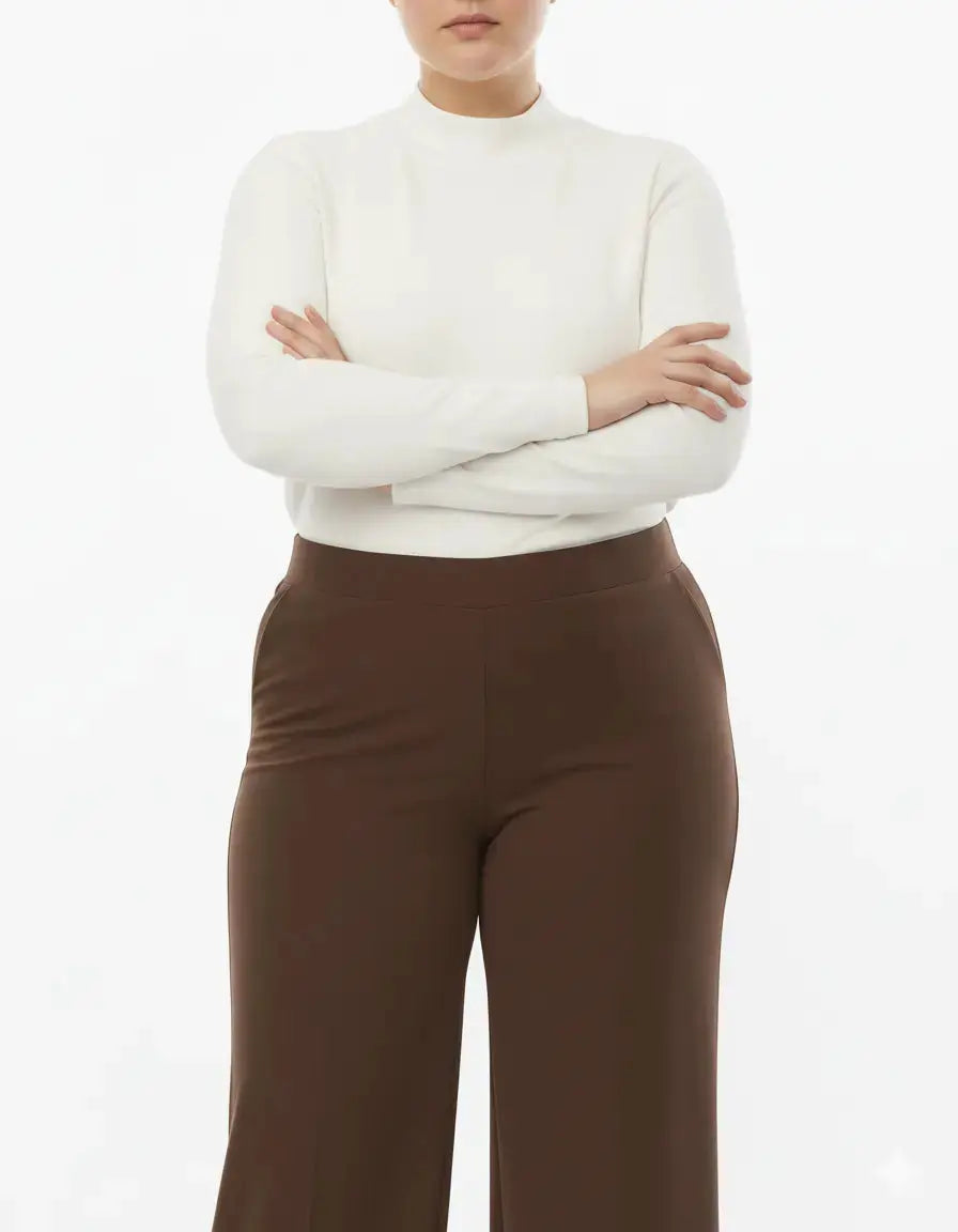 Pantalone cropped con bustino elastico - Comfy® DORABELLA