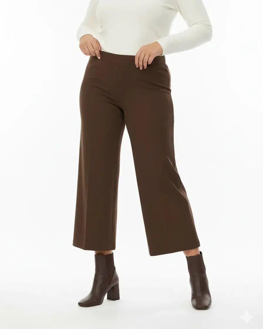 Pantalone cropped con bustino elastico - Comfy® DORABELLA