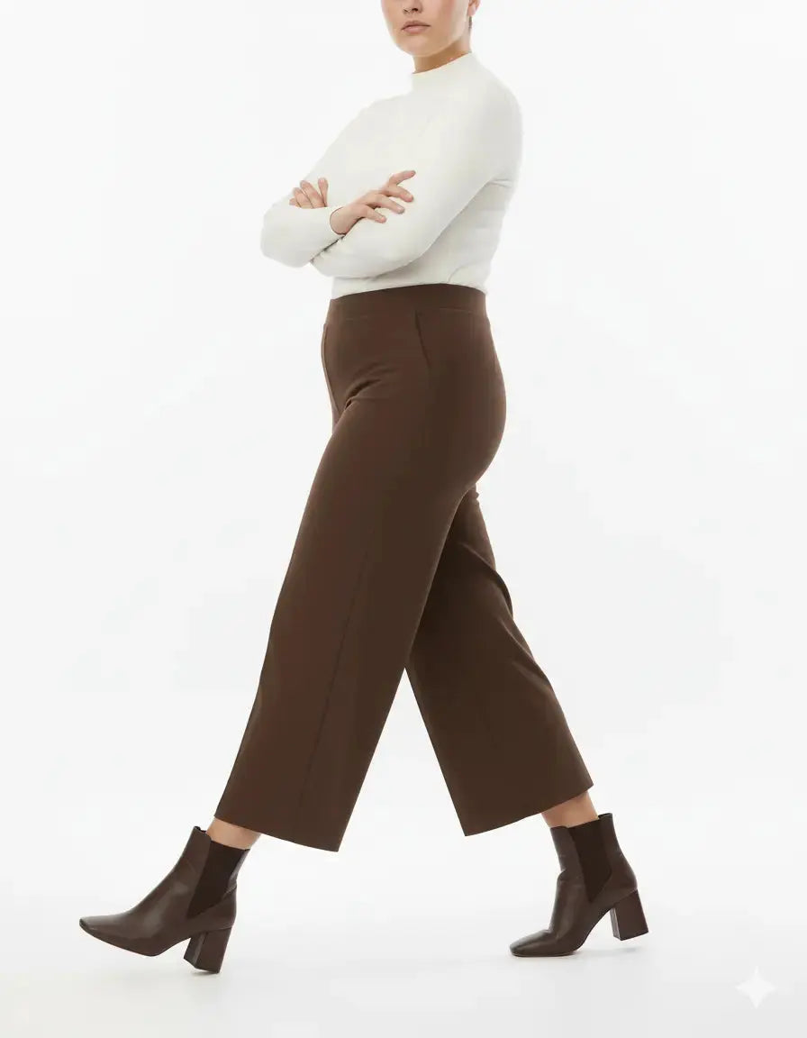 Pantalone cropped con bustino elastico - Comfy® DORABELLA