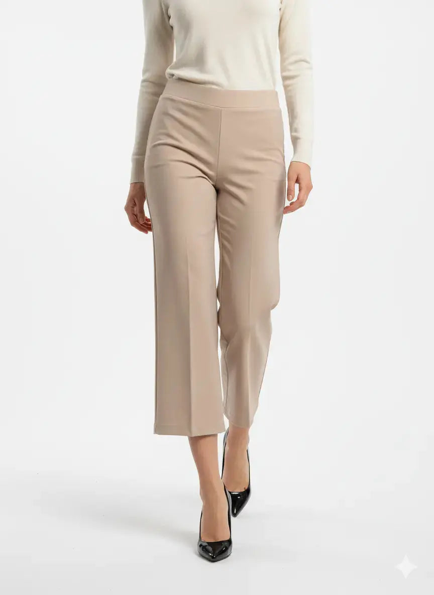 Pantalone cropped con bustino elastico - Comfy® DORABELLA