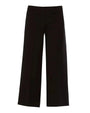 Pantalone comfy cropped con vita elastica NERO DORABELLA