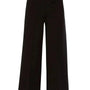 Pantalone comfy cropped con vita elastica NERO DORABELLA