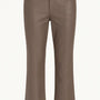 Pantalone eco pelle in tinta unita DORABELLA