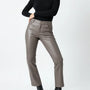 Pantalone eco pelle in tinta unita DORABELLA