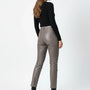 Pantalone eco pelle in tinta unita DORABELLA