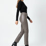 Pantalone eco pelle in tinta unita DORABELLA