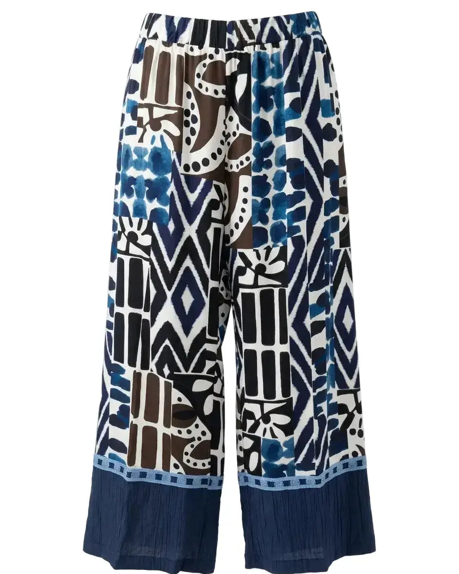 Pantalone fantasia astratta Dorabella