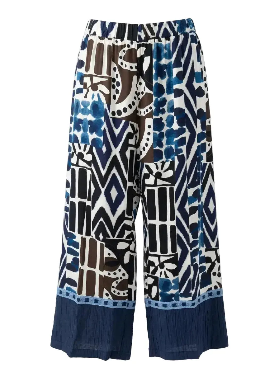 Pantalone fantasia astratta Dorabella