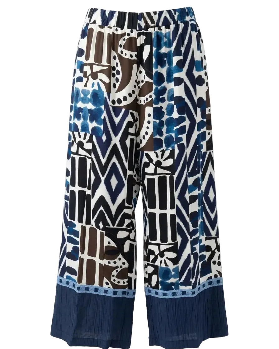 Pantalone fantasia astratta Dorabella