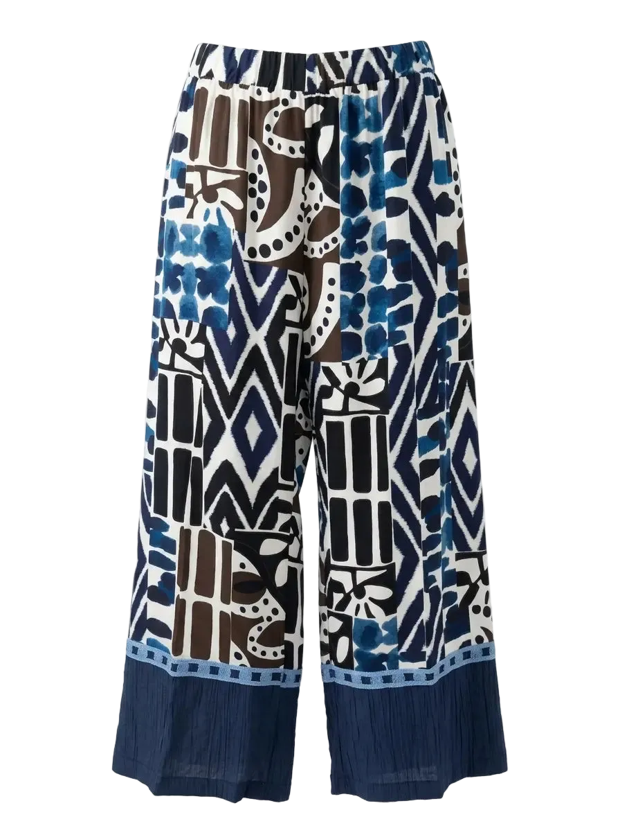 Pantalone fantasia astratta Dorabella