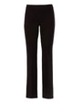 Pantalone comfy flare con vita elastica NERO DORABELLA