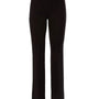 Pantalone comfy flare con vita elastica NERO DORABELLA