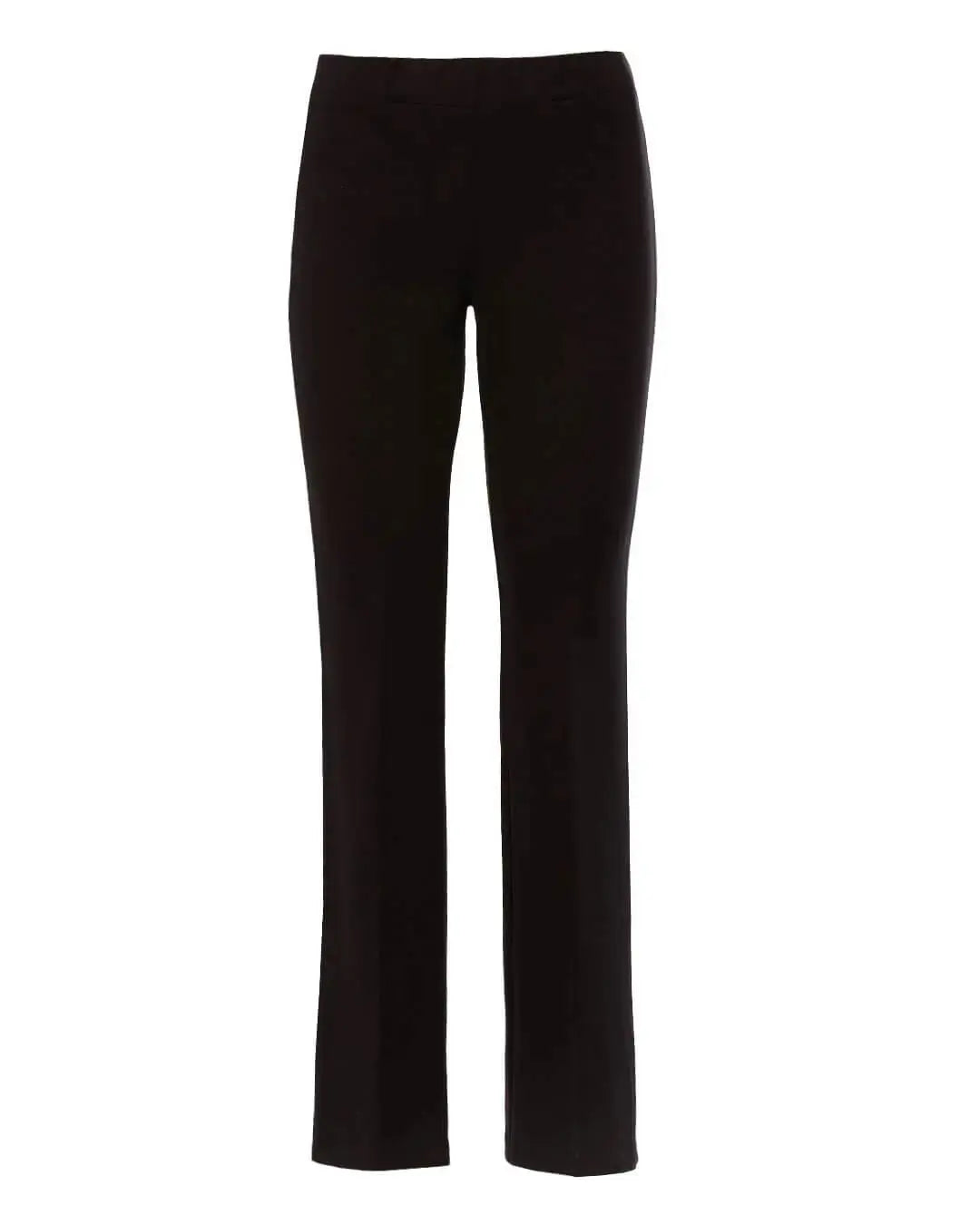 Pantalone comfy flare con vita elastica NERO DORABELLA
