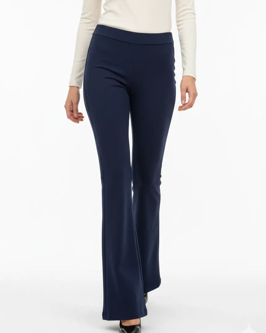Pantalone flare con bustino elastico DORABELLA