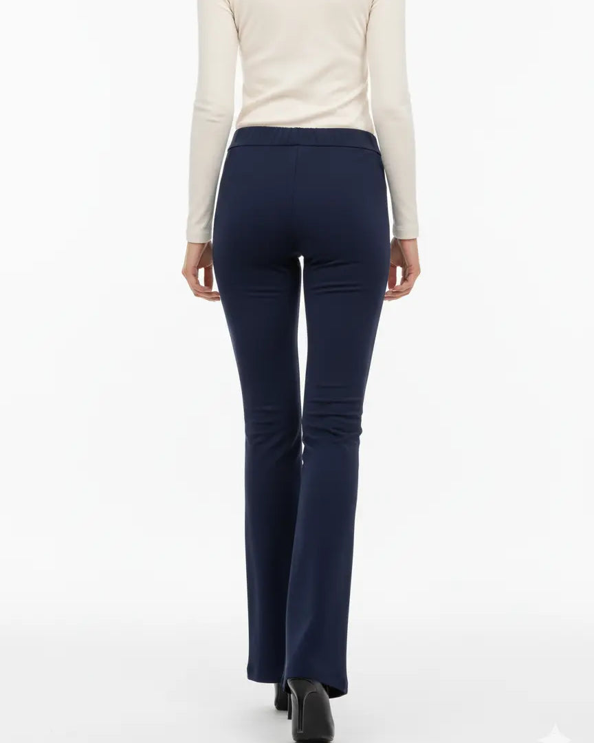 Pantalone flare con bustino elastico DORABELLA