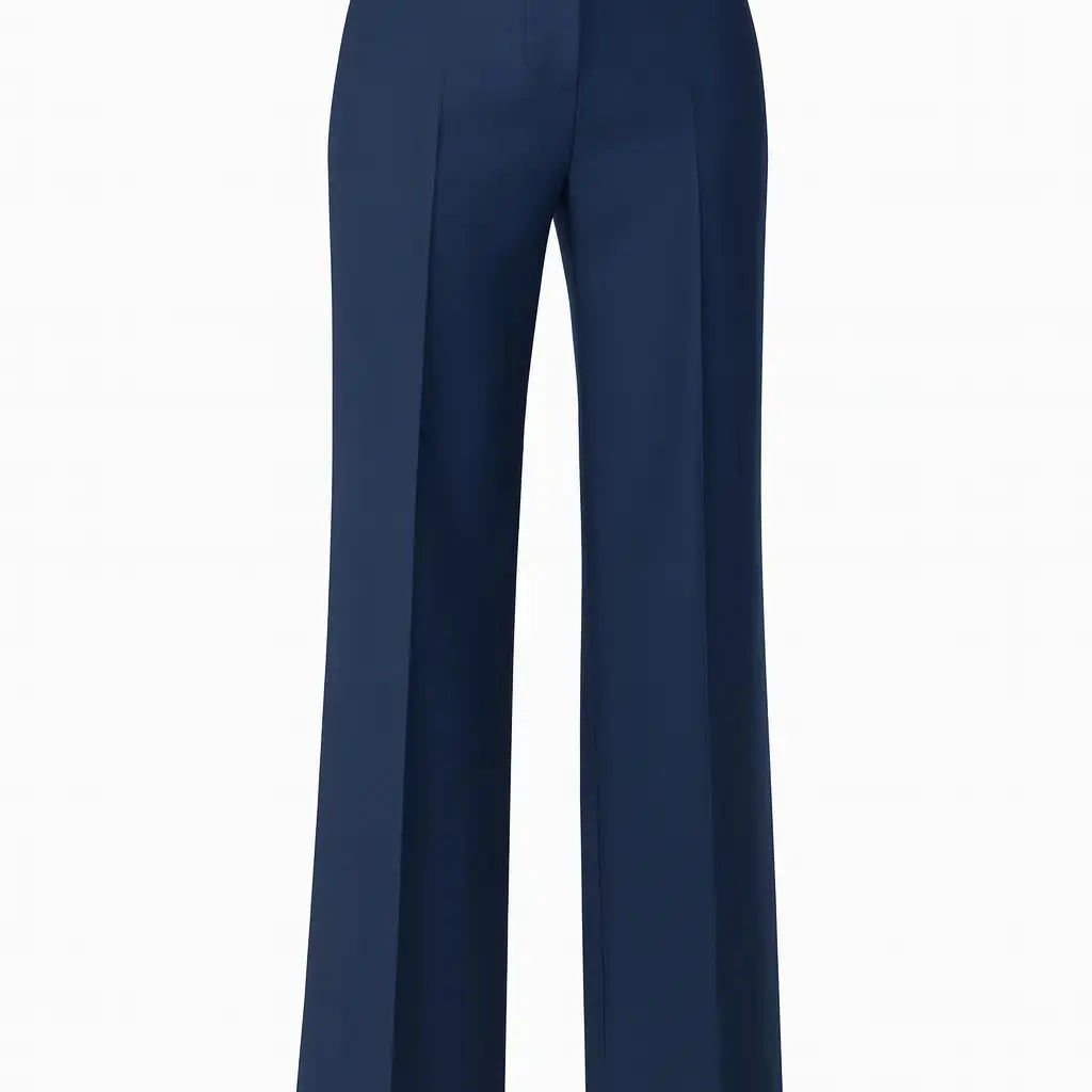 Pantalone flare in punto milano di viscosa DORABELLA