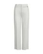 Pantalone fluidi in jersey lurex di misto viscosa elasticizzata BIANCO DORABELLA