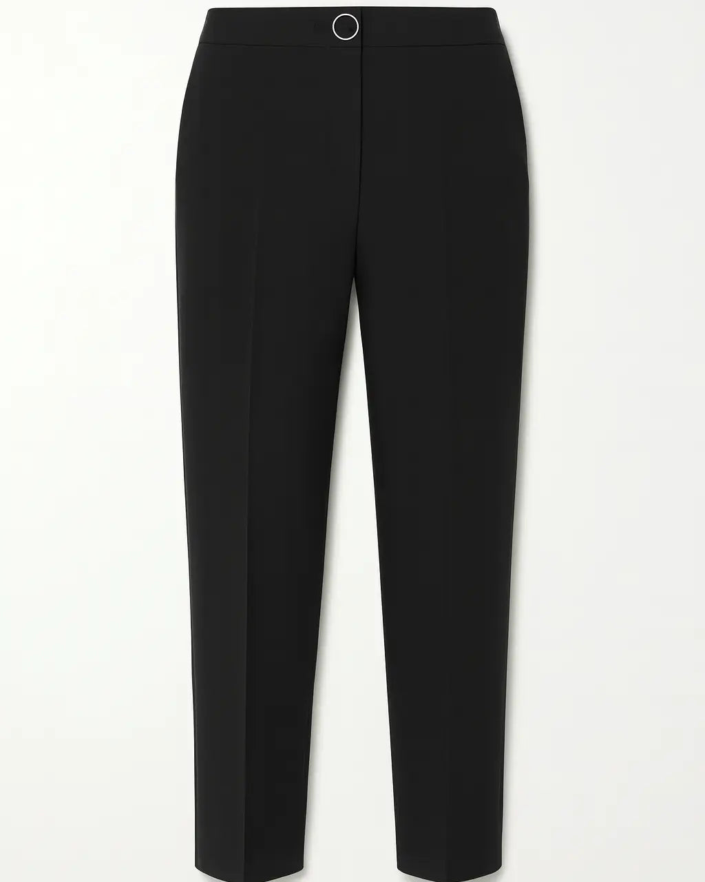 Pantalone gamba a sigaretta con bustino e bottone DORABELLA