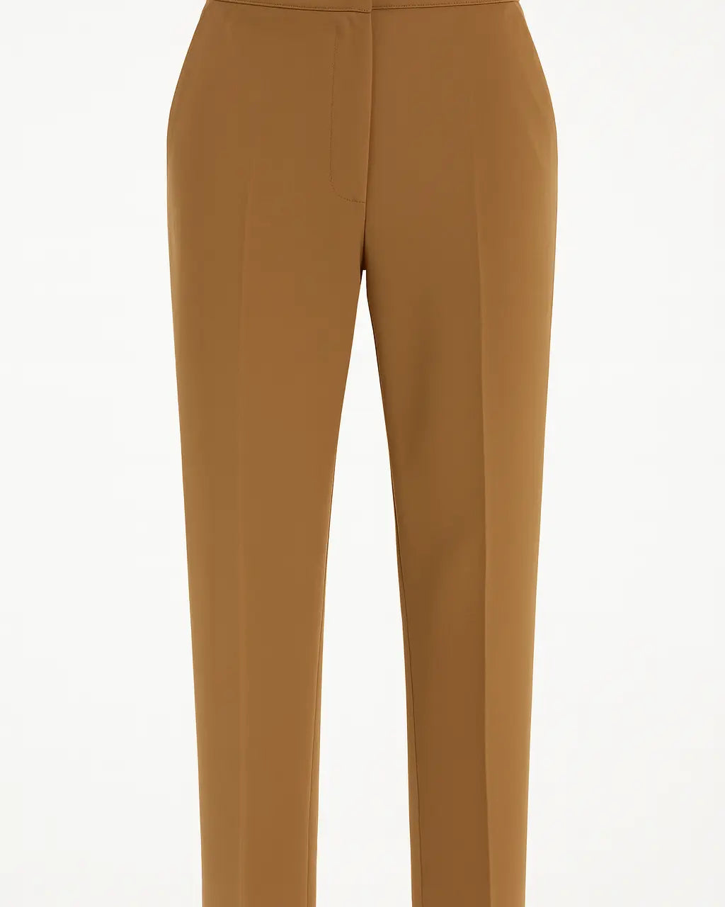 Pantalone gamba a sigaretta con bustino e bottone DORABELLA