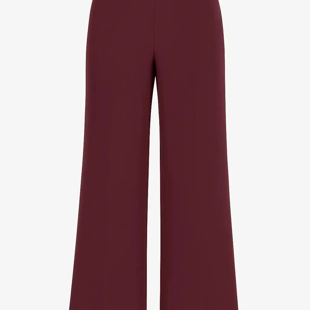 Pantalone gamba ampia a tinta unita DORABELLA PIU'