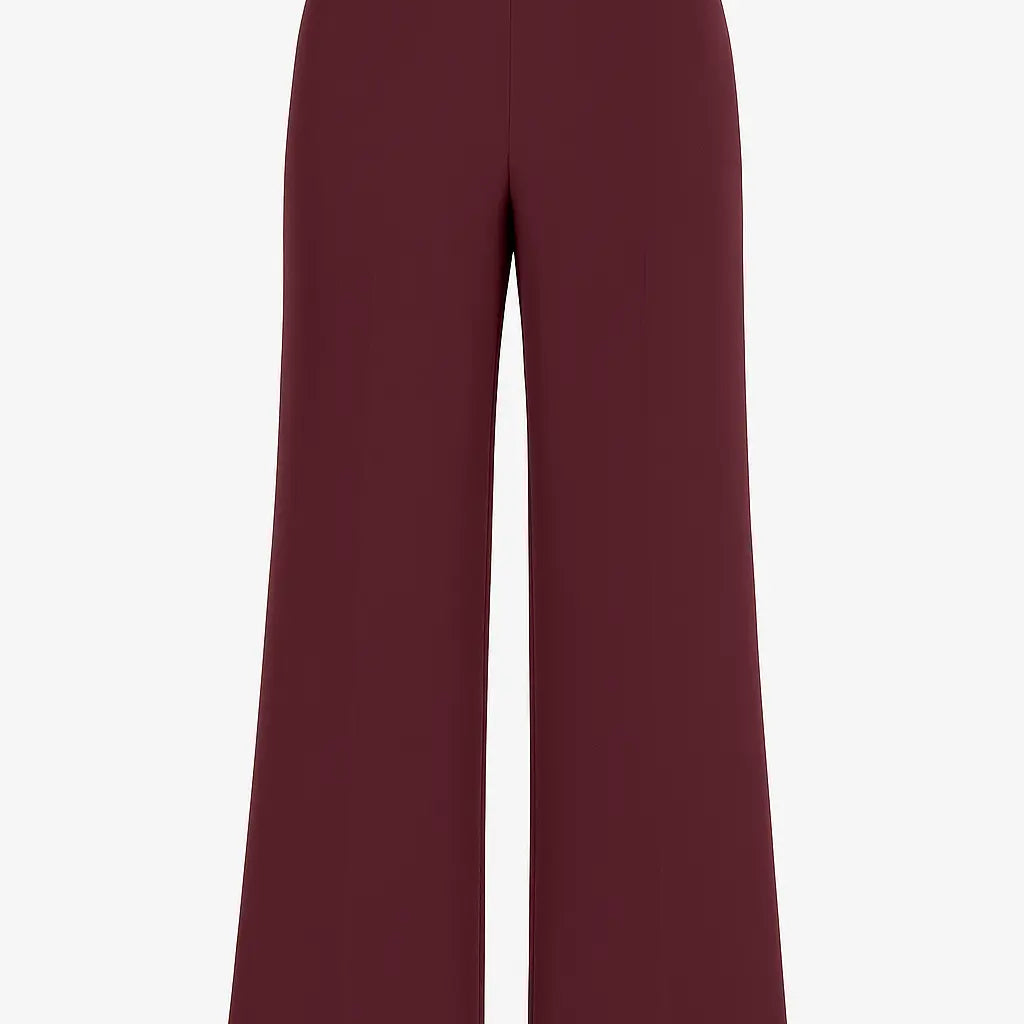 Pantalone gamba ampia a tinta unita DORABELLA PIU'