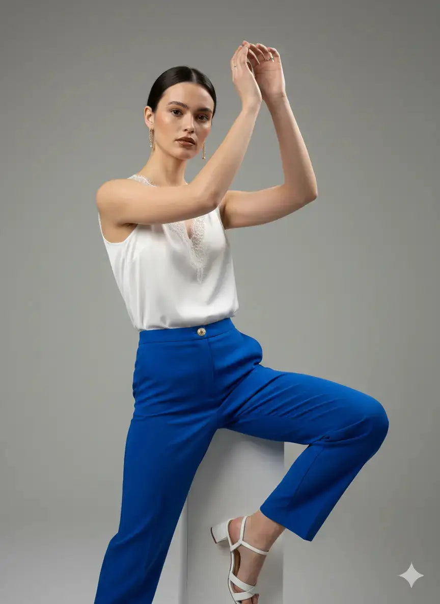 Pantalone gamba dritta DORABELLA