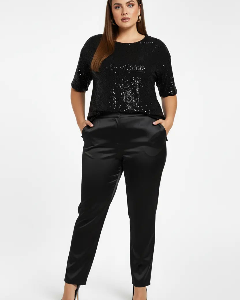 Pantalone gamba dritta DORABELLA PIU'