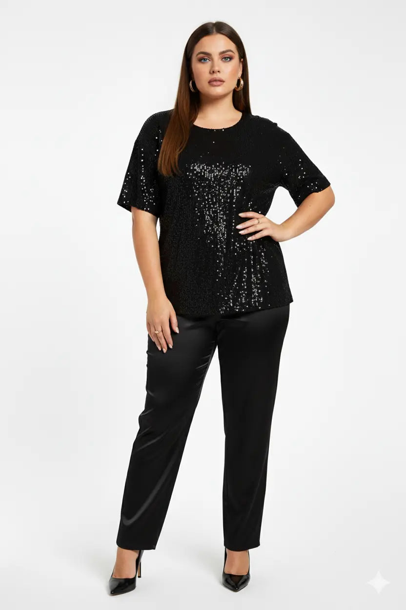 Pantalone gamba dritta DORABELLA PIU'